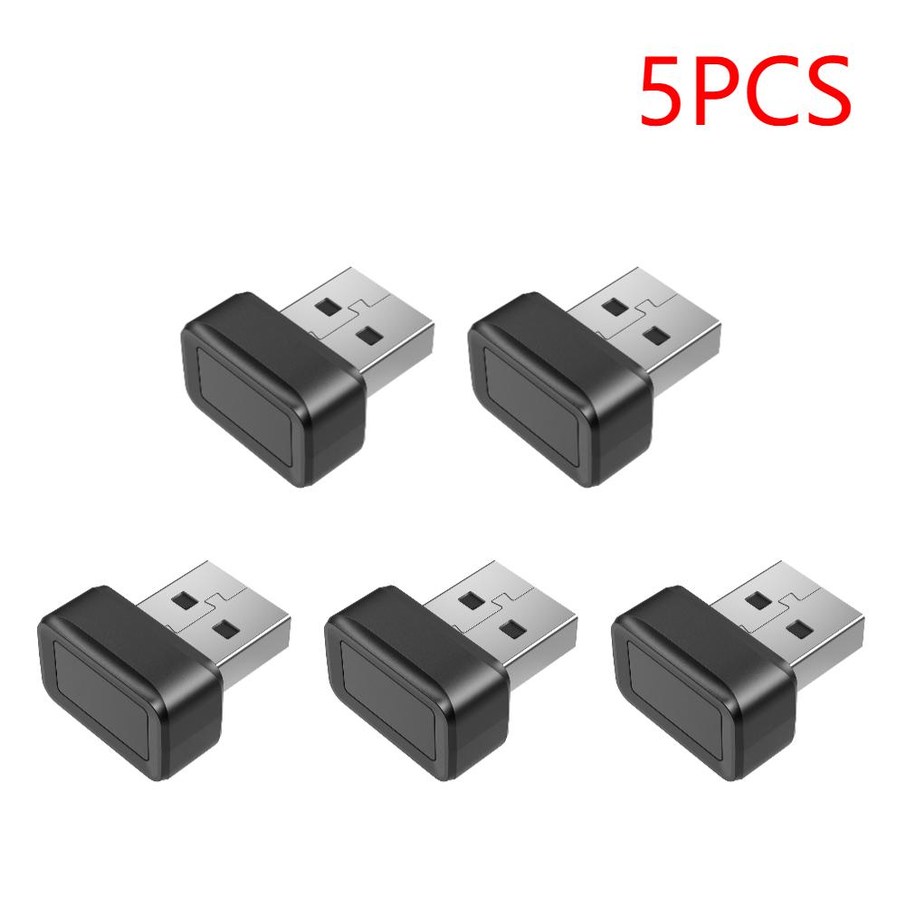 USB считыватель отпечатков пальцев FIDO U2F Портативный ключ безопасности Windows Hello Защита от спуфинга Мини-считыватель отпечатков пальцев 360° сенсорный для ПК