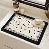 Коврик для слива кофемашины, кухонная столешница, впитывающая диатомовая грязь, обитый миска, изоляционный коврик для посуды, подставка под унитаз