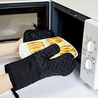 Кухонные перчатки для выпечки, жаропрочные рукавицы для духовки, перчатки для микроволновки, нескользящие перчатки унисекс, кухонные принадлежности для выпечки, формы для выпечки