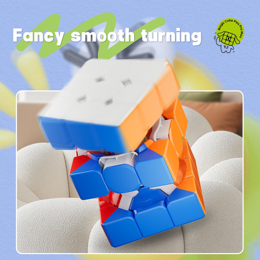 16.8cm Extra Large Magnetic Cube Three-Step Educational Props Toy Plastic Stool Puzzle Game Brain Teaser Decorative Item