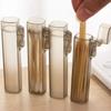 10/5PCS Portable Transparent Toothpick Holder Reusable Toothpick Storage Box Cotton Swab Case Needle Cases Restaurant Supplies