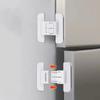 Белый детский замок безопасности Замки для защиты от открывания дверей Практичная закрывающаяся защелка