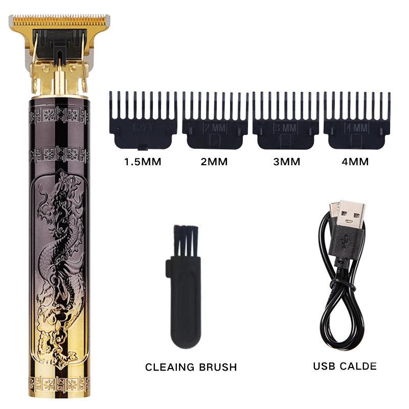 USB Charging Wireless Hair Clipper And Beard Trimmer, Easy To Trim Hair And Beard, Precise And Comfortable, Zero-gap Trimmer, Holiday Gift