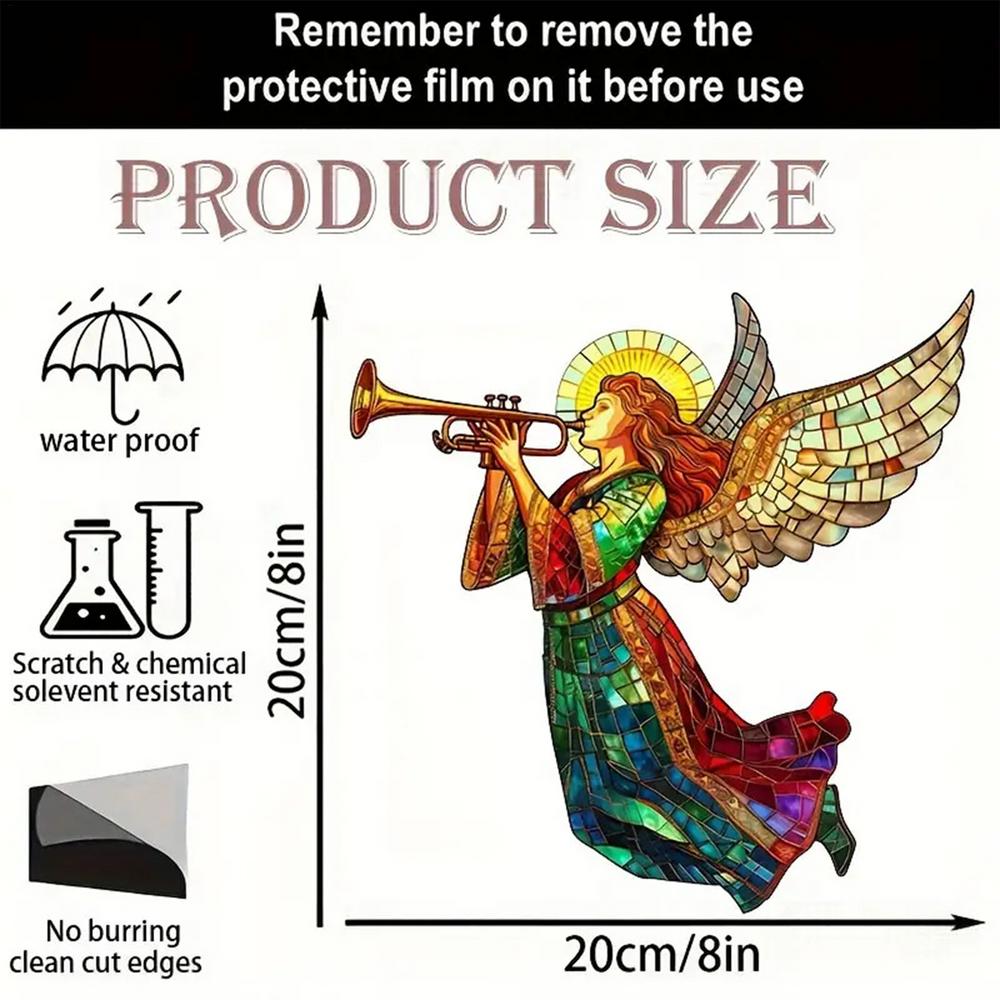 1pcs Christmas Acrylic Sun Catcher Christmas Ornaments Sun Catchers Christmas Sun Catcher Ornaments Acrylic Christmas Tree Sun