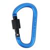 Outdoor Screw Lock Buckle D Shaped Carabiner Clasp Keyring Clip Camping Kits Sports Rope Buckle Water Cup Buckle  Tool