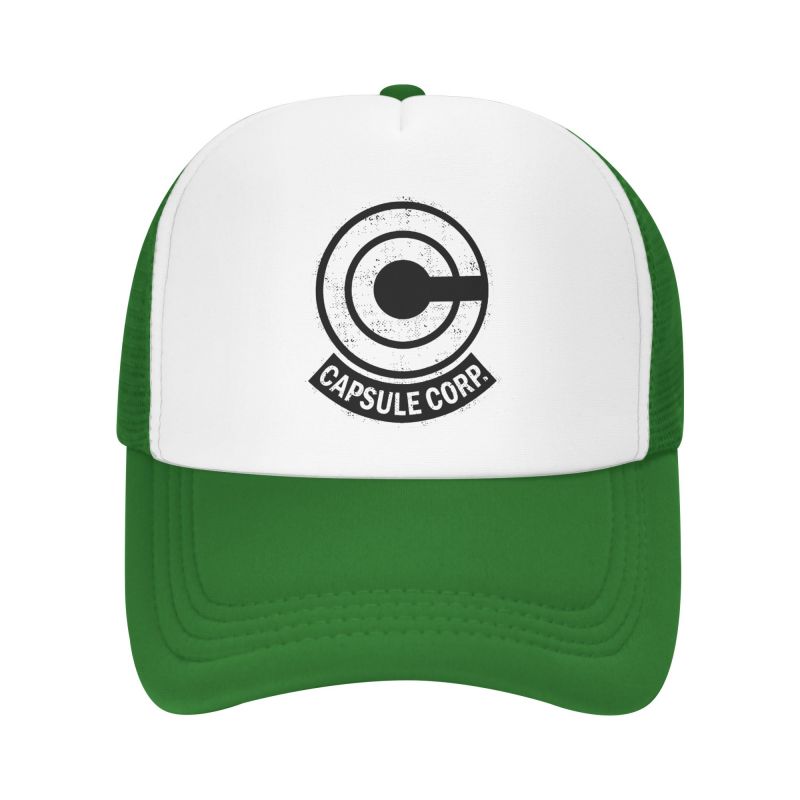 Сетчатая бейсболка Capsule Corp Унисекс Хип-хоп Snapback Кепки Летняя Дышащая Кепка-козырек Аниме DBZ Тракер Регулируемые Кепки