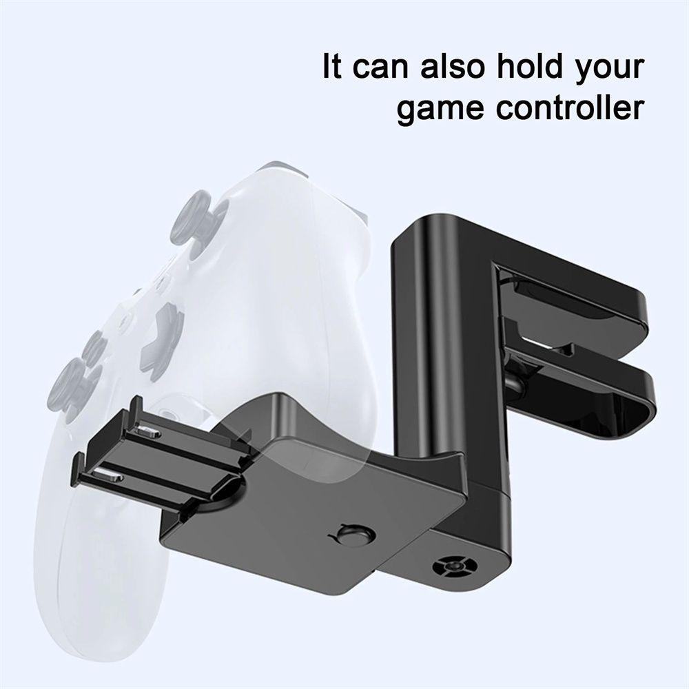 Earphones Stand 2 In 1 Earphones Holder Earphones Hanger Headset Stand Under Desk Hook USB HUB