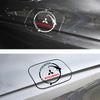 1Pcs Car Fuel Tank Cap Stickers Vinyl Fashion Decoration Decals For Mitsubishi ASX Lancer Pajero Outlander L200 Lancer EX Pajero