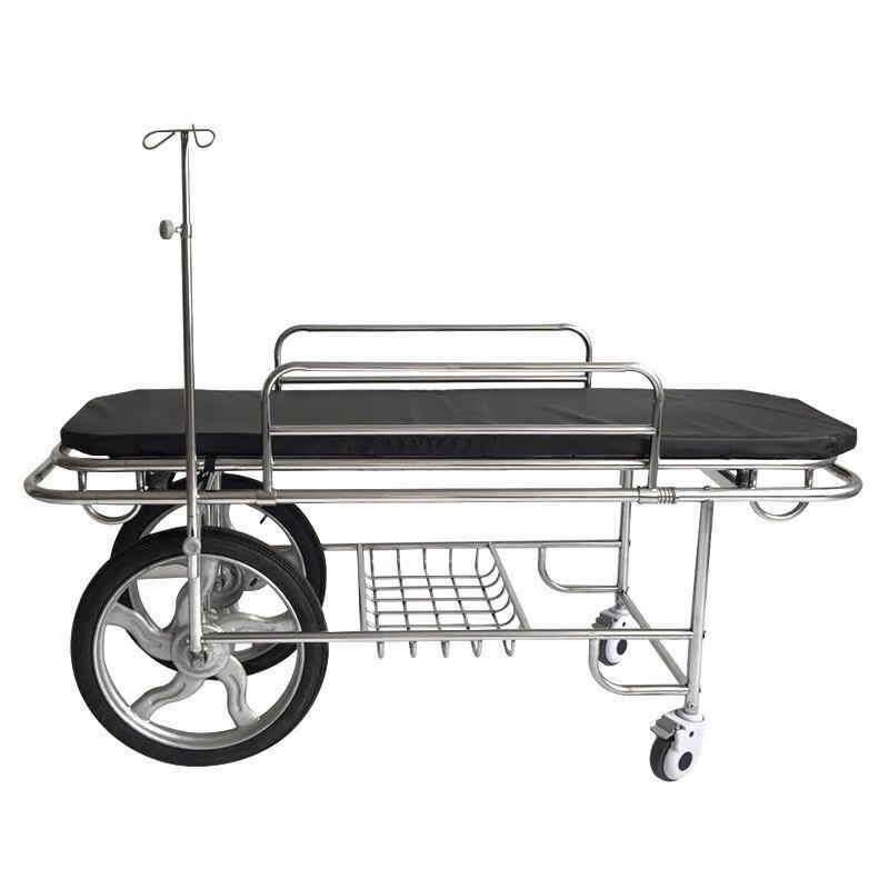 Zuolou Stainless Steel Emergency Rescue Stretcher Trolley