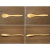 Tableware East: Stylish and comfortable oval (natural) spoon (bamboo)