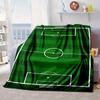 Basketball On Fire And Ice Blanket Flannel Blanket for bed, sofa, Camping, Hiking, Picnic Essentials, gift for family Fan gifts