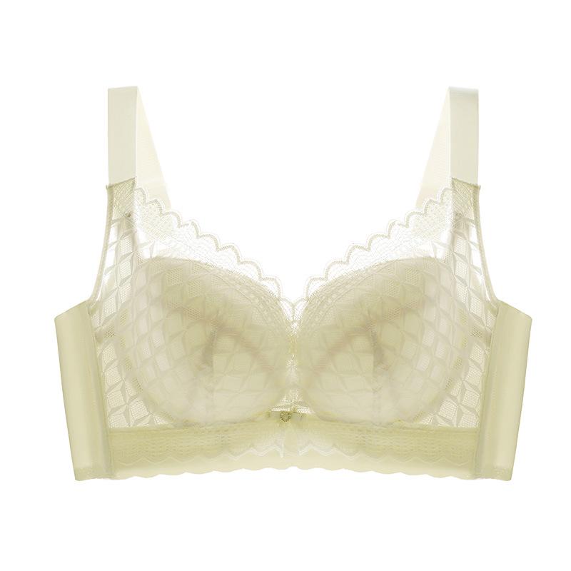 Ультратонкие мягкие бюстгальтеры на косточках для женщин: Регулируемый, антипровисающий, большой размер чашки, поддерживающая посадка