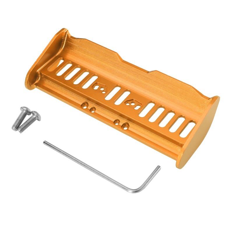 Aluminum alloy metal tail wing for SCY 1/16 16101 16102 16201 remote control car modification and upgrade accessories