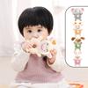 Baby Rattle GripToy Cartoon Stuffed Grasping Puzzle Plush Fabric Stick Doll