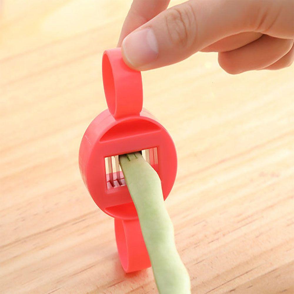 Гаджеты Помощник по приготовлению пищи Измельчитель длинной фасоли из нержавеющей стали Резак для французской фасоли Резаки для овощей