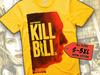 Футболка Kill Bill V32 Винтажная ЖЕЛТАЯ футболка Цифровая печать DTG Размеры S M L XL 2XL 3XL 4XL 5XL