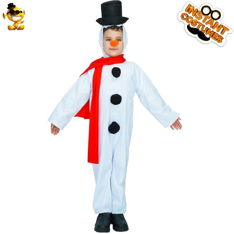 Children's Christmas, White Cute Snowman, Owl Fight, Christmas Elves, Christmas Stage Costumes