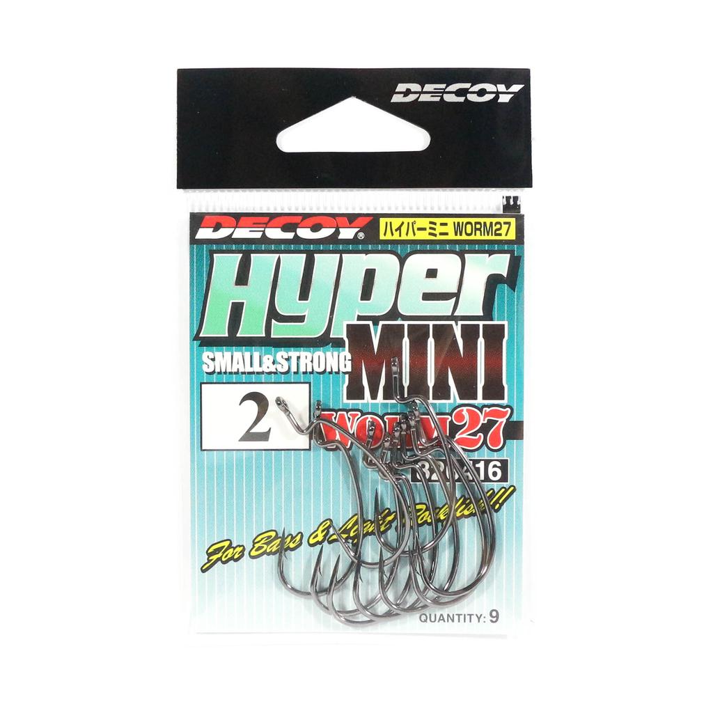 Decoy Worm 27 Hyper Mini Worm Hook Size 2 (6416)