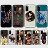 DT52 Anime Attack On Titan Case for Samsung A04 A14 A23 A34 A54 M23 M33 M52 M53 Realme 10 9 C30S C35 C55 VIVO Y02S Y21 Y33S Y51 X80 Pro Clear Cover