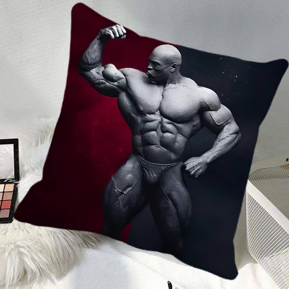 Ronnie Coleman Mr OOlympia Pillow Case Square Pillow Bedroom Sofa Leisure Comfort Cushion Car Home Decoration