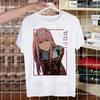 ZERO TWO Unisex's T-shirts Funny Hip Hop Summer Wo Unisex Unisex Darling In The Franxx Anime Tshirts Streetwear Ulzzang Harajuku T-Shirt Shirt