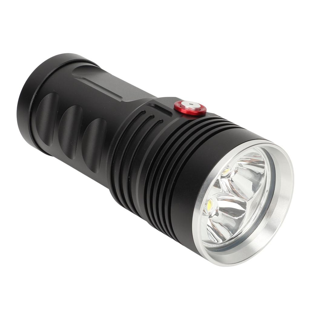 Перезаряжаемый фонарик из алюминиевого сплава, сверхъяркий ручной водонепроницаемый светодиодный аварийный фонарь
