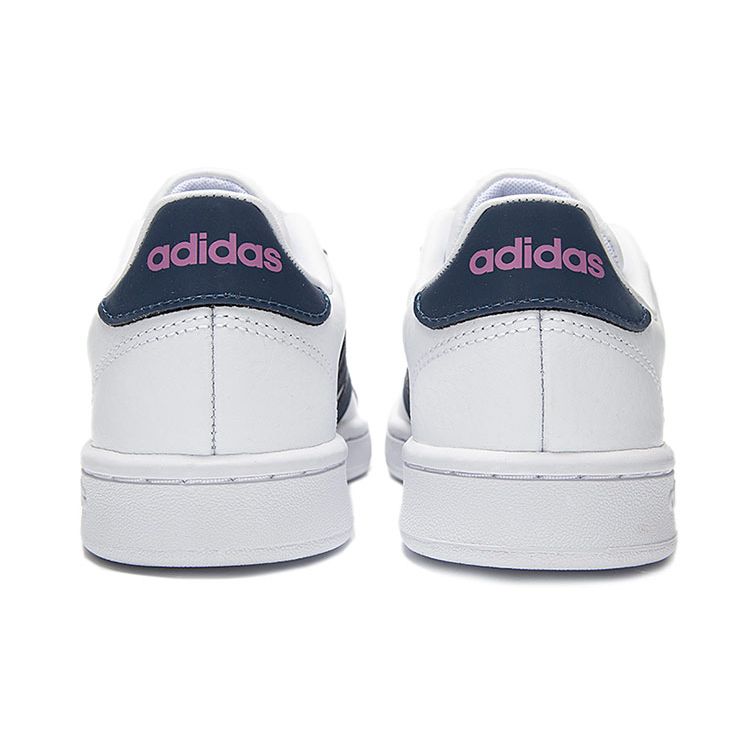 adidas Neo Grand Court Нескользящие Прочные Легкие Низкие Кеды для Скейтбординга Женские Кроссовки Темно-синие Белые FZ4262