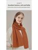 Women's Extra-Long Thick Knitted Scarf: High-End, Versatile, Warm, Cold-Proof, Solid Color Shawl for Winter Neck Protection