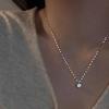 2025 New Fashion Simple Simple Fresh Six Claw Necklace Female Temperament Personality Collarbone Chain Jewelry