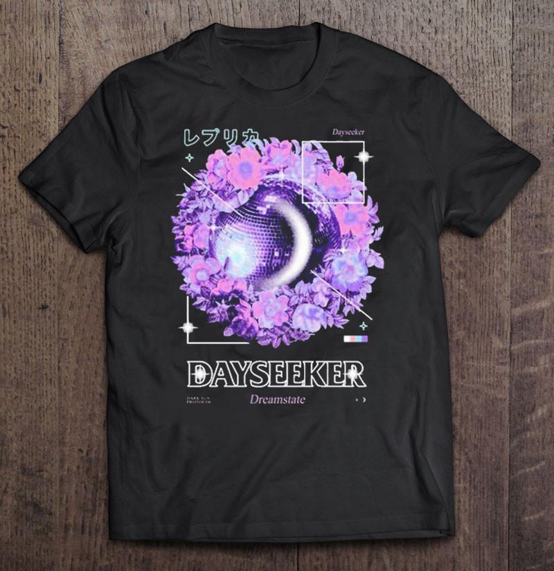 Новый! Футболка Dayseeker Dreamstate 2024 Tour Подарочная футболка Футболка для фанатов Унисекс