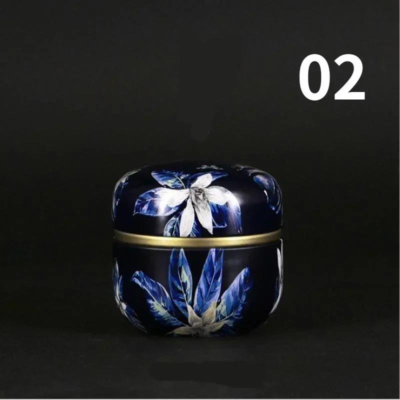 Новый портативный ретро металлический чайный пакетик для китайских конфет, кофейных зерен, герметичный влагонепроницаемый контейнер, персонализированные принадлежности для хранения