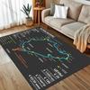 1PC Nurburgring F1 International Track Carpet for Living Room Home Decor Non-slip Floor Mat for Bedroom Large Area Washable Rugs