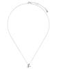 Logo Necklace ITALIC H925 Free Silver [agnes B.] "b." "ICONIC - B" Women's