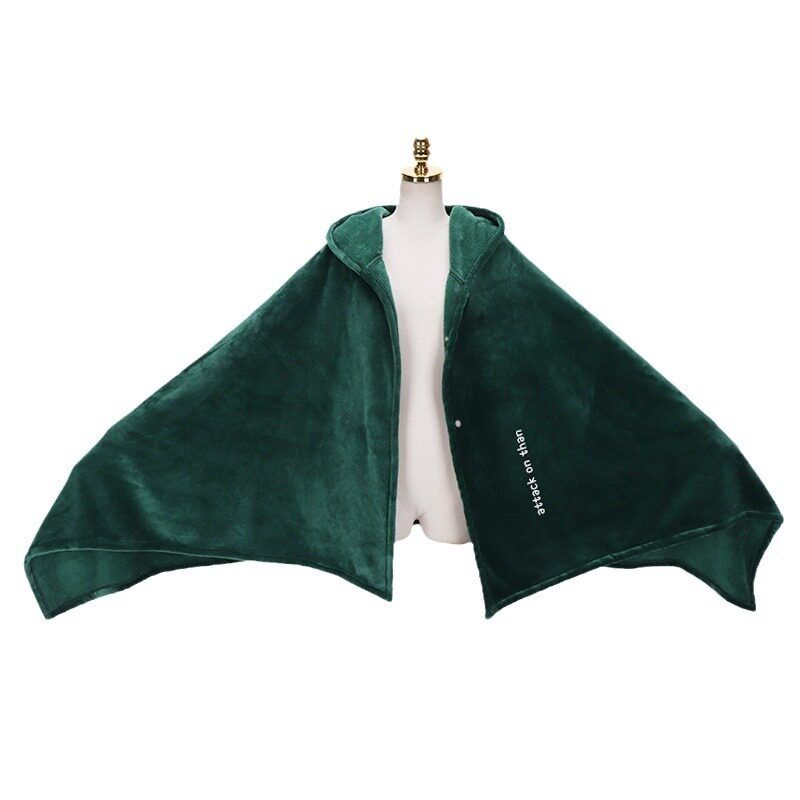 Attack on Titan Cosplay Costume Wings of Freedom Cloak Survey Corps Flannel Cape Nap Blanket