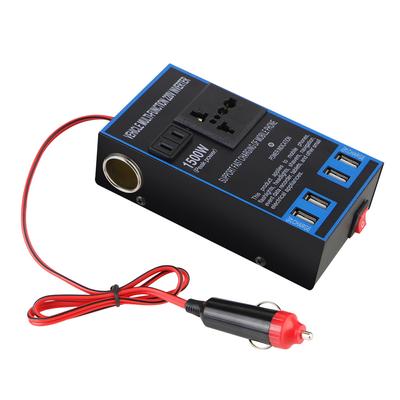 Розетки переменного тока USB-зарядные устройства Автомобильный инвертор Адаптер питания Преобразователь Быстрая зарядка DC 12 В/24 В в AC 110 В/220 В Розетка