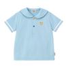 HOUSE Hot Sailor Collar с коротким рукавом для мальчиков и девочек, детская одежда, цвет Storm Blue 90 см [MIKI Biscuits], футболка детская 72-5203-146