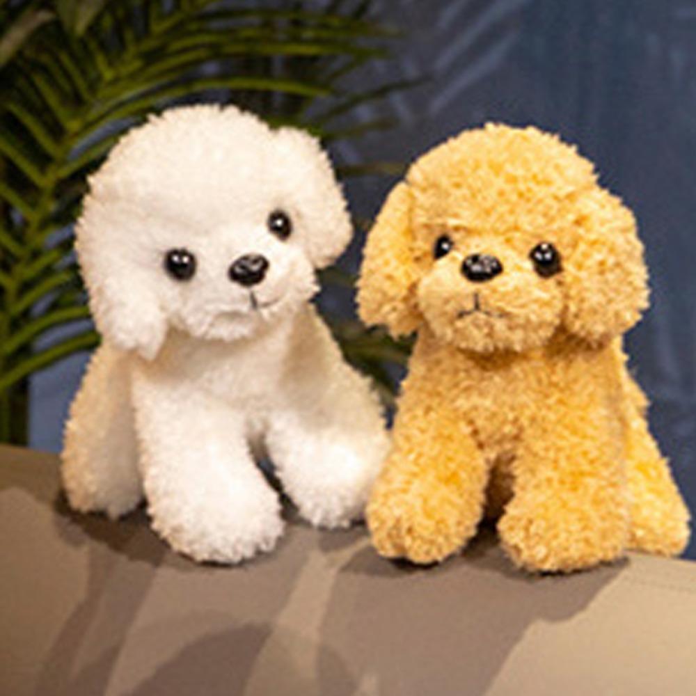 Мягкая игрушка собака плюшевая игрушка животные пудель собака кукла креативная маленькая собака плюшевая кукла мальчики девочки