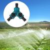 3 Way Hose Splitter,Faucet Splitter Y 2 Valves Garden Connector with