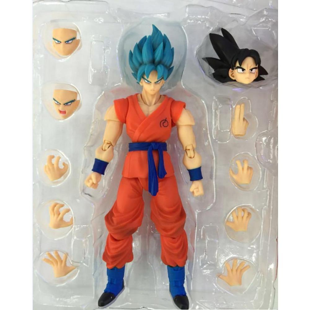16 см Фигурка Готенкса из Dragon Ball Super Saiyan 3 SHF Аниме Подвижная ПВХ Коллекционная Кукла Фигурка Какаротто Сын Гоку Модель Игрушки