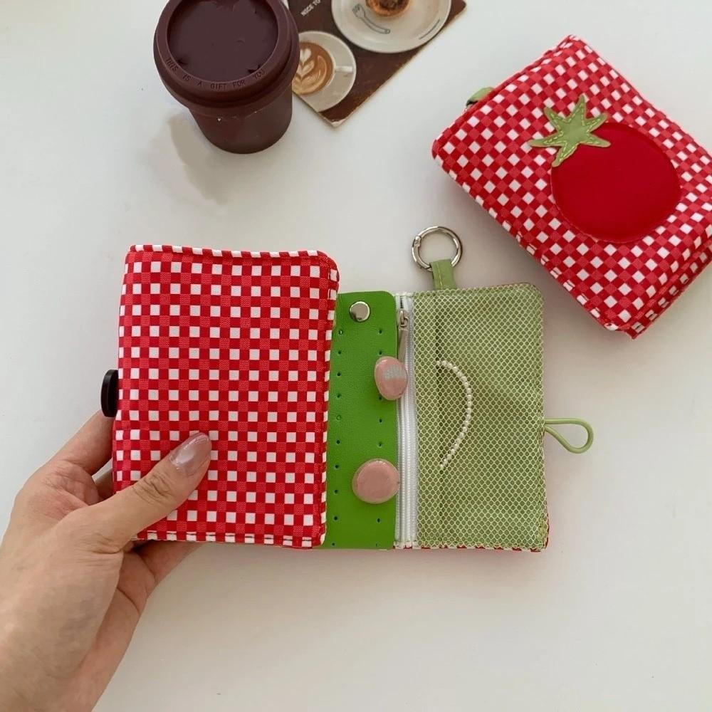 Lightweight Mini Document Holder Polyester Travel Wallet Card Bag Jewelry Storage