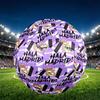 Футбольный мяч Real Madrid, размер 5, с принтом, из износостойкого полиуретана, для матчей, тренировок и ежедневной практики, подарок на день рождения для футбольных фанатов