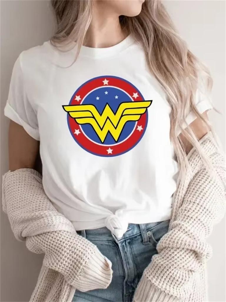Wonder TShirt Feminist Girl Power TShirt Superhero Mom TShirt Wonder Mom Womens Pattern TShirt
