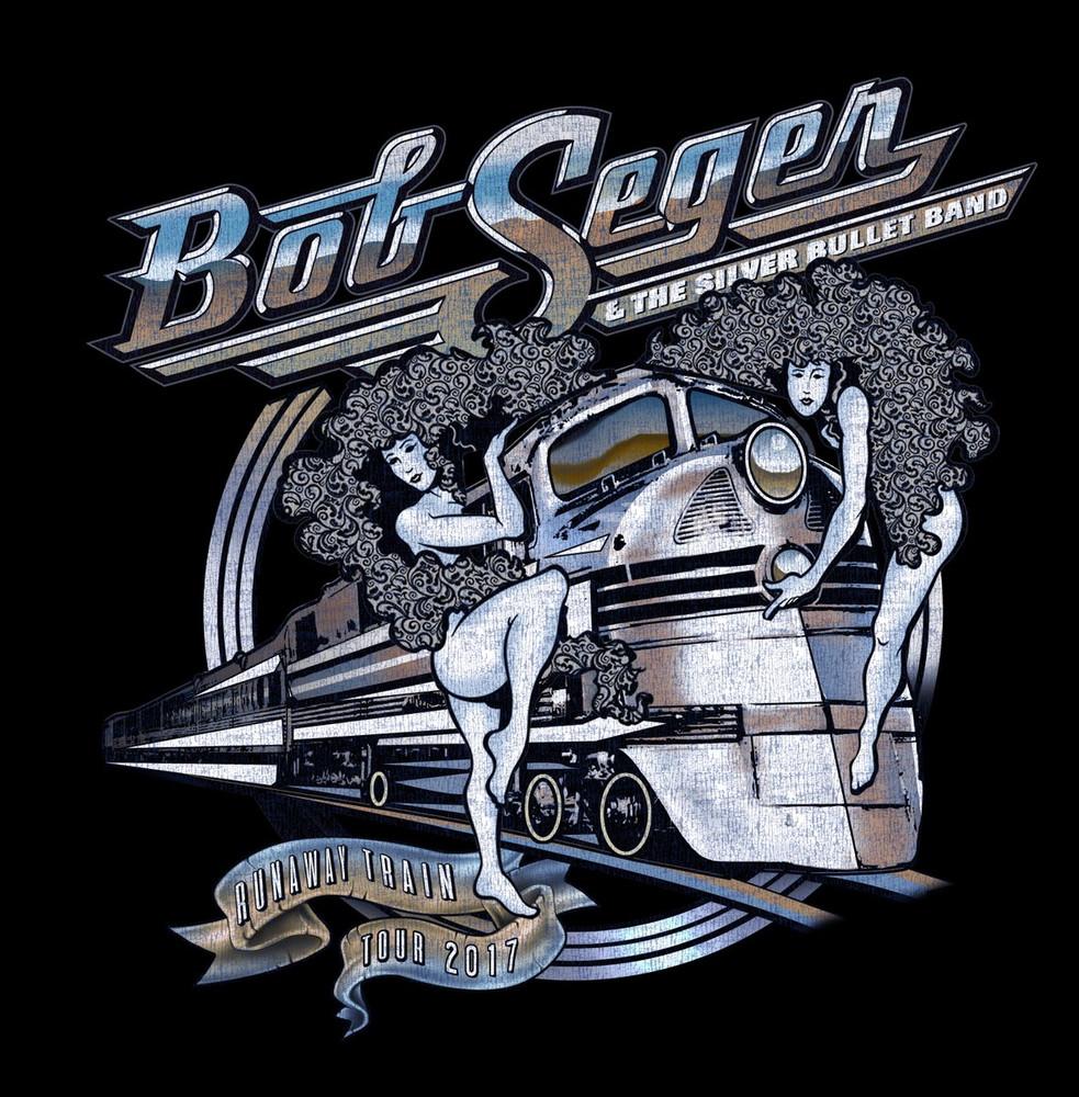 Bob Seger & The Silver Bullet Band Tour 2017 T-Shirt Short Sleeve S to 5XL Unisex T-Shirt