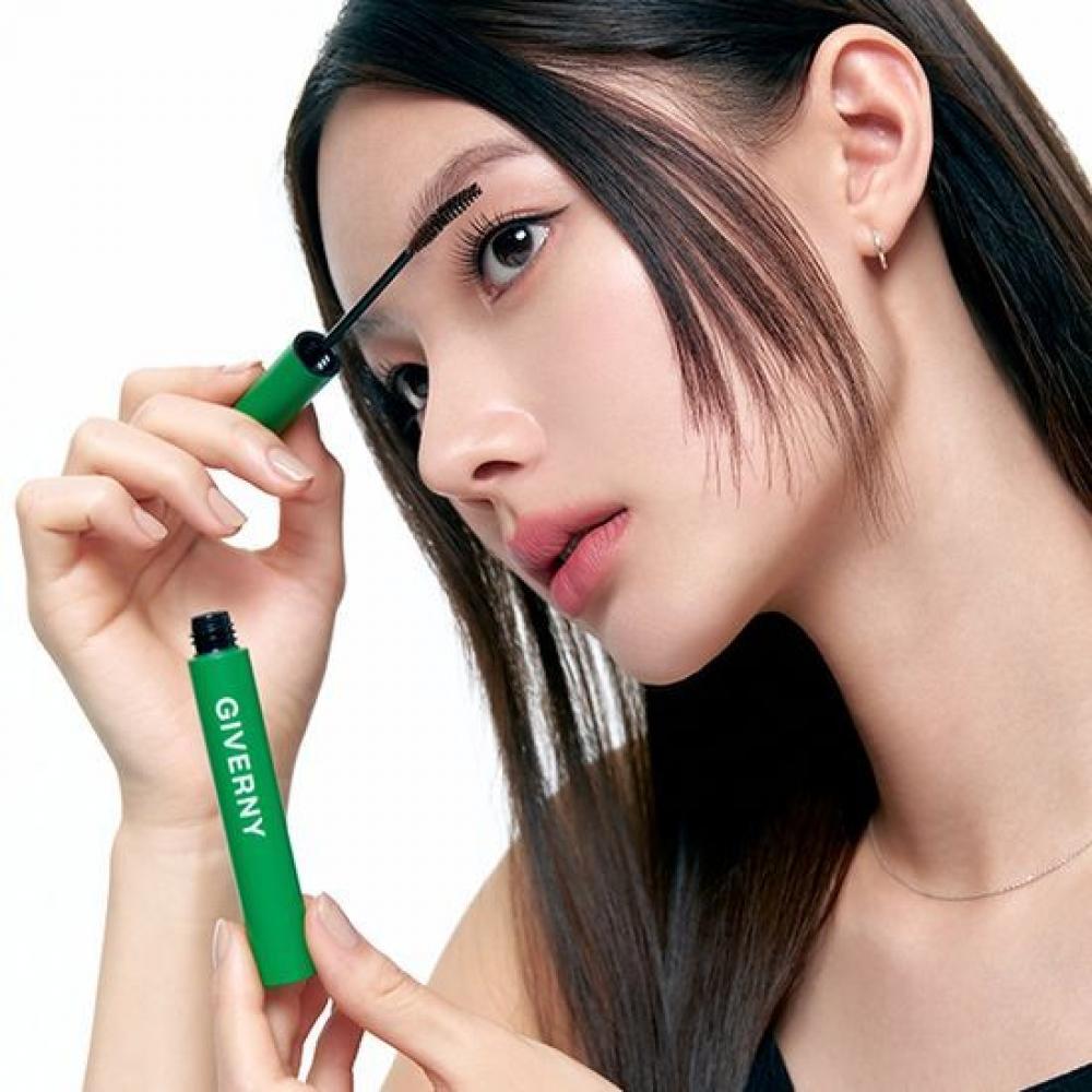 Giverny [1+1 Duo Project] Тушь для ресниц Liverny Close Sensitive с длинными ресницами Volume Plan 02 Черный Коричневый