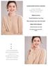 Women's Cashmere Ribbed Loose Fit Round Neck Sweater - Autumn/Winter Collection