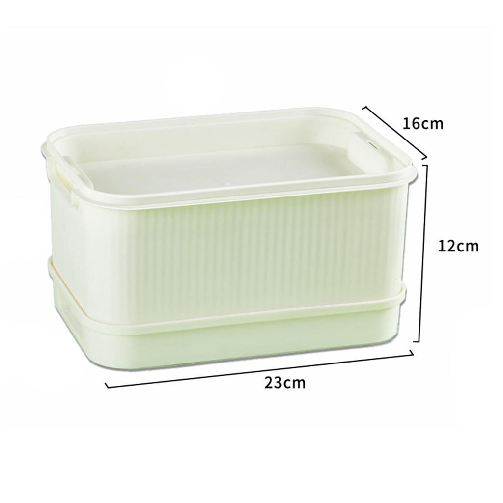 Seed Sprouts Tray Nursery Tray Saving Space Mini Greenhouse Germination Kits for Sprout Planting Container Green Growing Tray