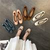 Fashion Bailamos Women Casua Flats Brand New Low Heel Ballet Square Toe Shallow Shoe Slip On Loafer Round Toe Ballet Flat Shoes Zapatos