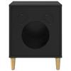 Cat House Black 42.5 x 40 x 53 cm Engineered Wood
