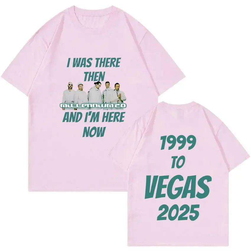 Rock Brand Backstreet Boys Я был там тогда Тур Тысячелетия Футболка Мужская Женская Мода Винтажные Футболки Мужская