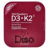 Diso, Vitamin D3 + K2, Wild Raspberry, Oral Strips, 30